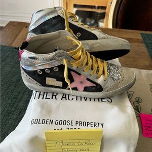 Golden Goose MidStars Sz 38